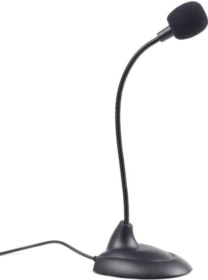 Gembird MIC-205 Asztali mikrofon - Fekete