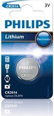 Philips CR2016 Lítium Gombelem (1db/csomag)