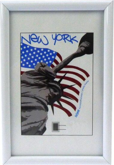 Dörr D801002 New York 10x15 képkeret - Fehér
