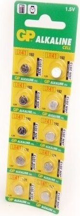 GP GP-192 LR41 Gombelem (10 db / blister)