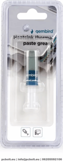 Gembird Heatsink Hővezető paszta - 1.5g