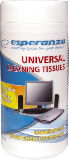 Esperanza ES105 Univerzális törlőkendő (100db/csomag)