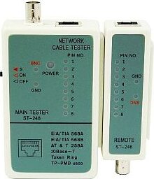 Gembird NCT-1 kábel tesztelő RJ-45 és RG-58