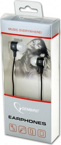 Gembird MHS-EP-001 Jack Headset - fekete-fehér Gembird MHS-EP-001 Jack Headset - fekete-fehér
