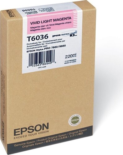 Epson T6036 Eredeti Tintapatron Világos Magenta