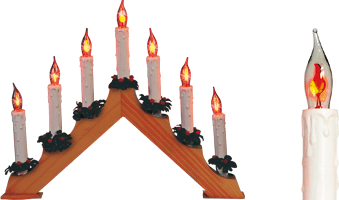 Somogyi KAD07 Gyertyapiramis Fa karácsonyi dekoráció Somogyi KAD07 Gyertyapiramis Fa karácsonyi dekoráció