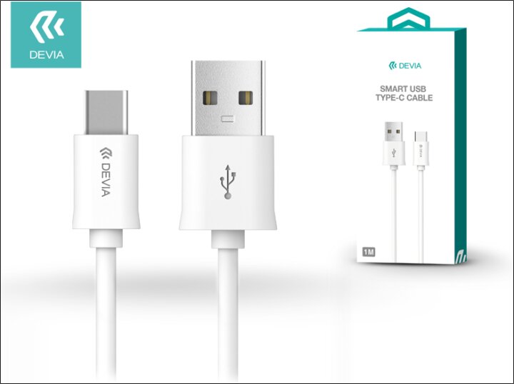 Devia ST993405 USB - USB Type-C adat- és töltőkábel 1 m
