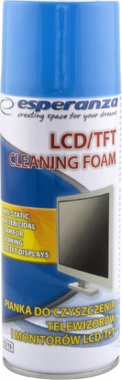 Esperanza ES119 LCD/TFT tisztító hab 400ml