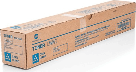 Konica-Minolta TN-221C Toner Ciánkék