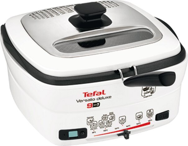 Tefal FR495070 Versalio Deluxe 2.0L Olajsütő - Fehér