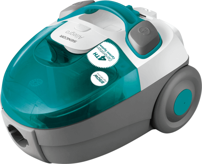 Sencor SVC 511TQ Porzsák nélküli porszívó Zöld