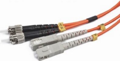 Gembird CFO-STSC-OM2-2M optikai patch kábel SC-ST Duplex 2m - Narancssárga