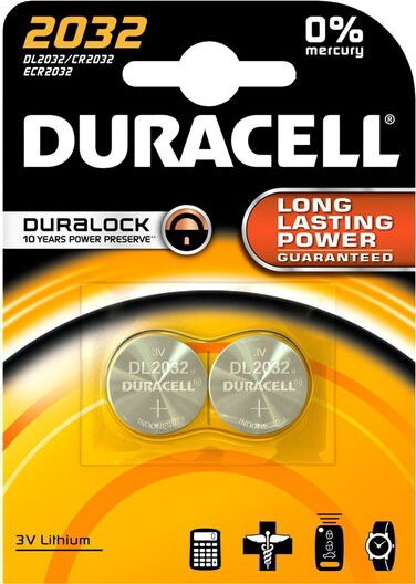 Duracell DL 2032 Lítium gombelem (2 db / blister)