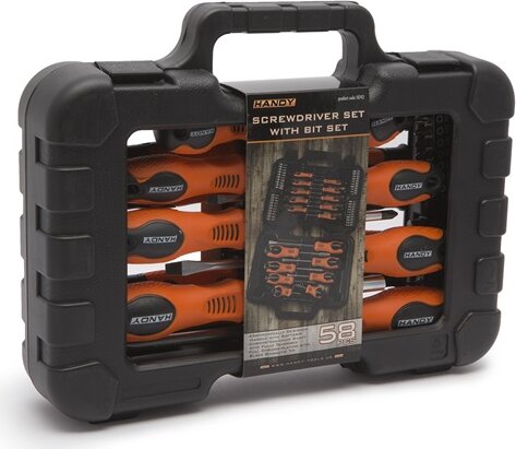Handy 10742 csavarhúzó szett táskában 58 db
