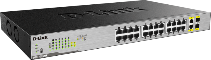 D-Link DGS-1026MP Unmanaged Gigabit PoE + 2GE Combo Switch