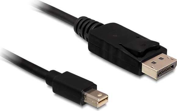 Delock 83479 mini Displayport v1.2 - Displayport Kábel 5m Fekete