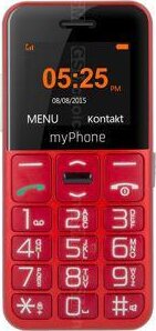 myPhone Halo Easy Mobiltelefon - Piros