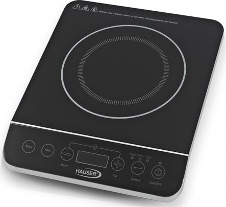 Hauser IC2014 Indukciós főzőlap - Fekete