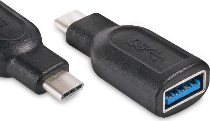 Club3D CAA-1521 USB3.1 Type C - USB 3.0 Type A Adapter - Fekete
