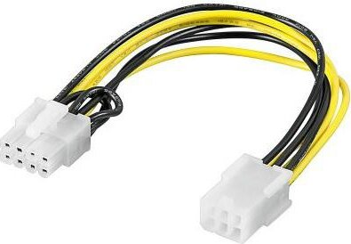 Goobay PCI-Express átalakító 6pin -> 8pin