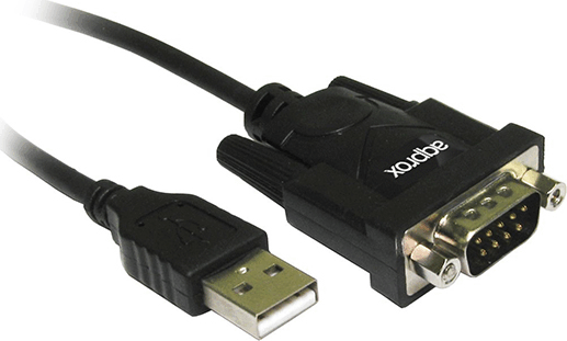 Approx USB -> Soros port Adapter (USB 2.0 - RS232) 0.75m - Fekete Approx USB -> Soros port Adapter (USB 2.0 - RS232) 0.75m - Fekete
