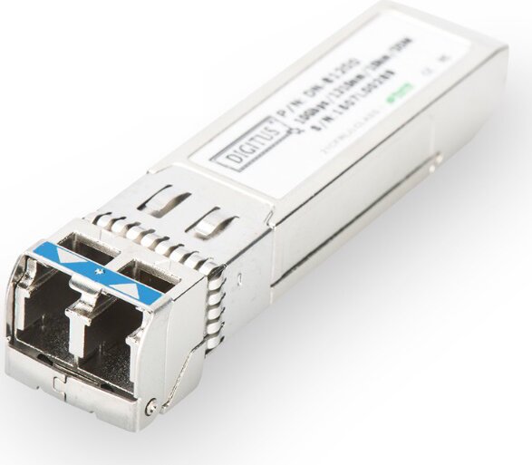 Digitus DN-81200 Professional SFP 10GbE LC Duplex MM Mini-GBIC optikai csatlakozómodul Digitus DN-81200 Professional SFP 10GbE LC Duplex MM Mini-GBIC optikai csatlakozómodul