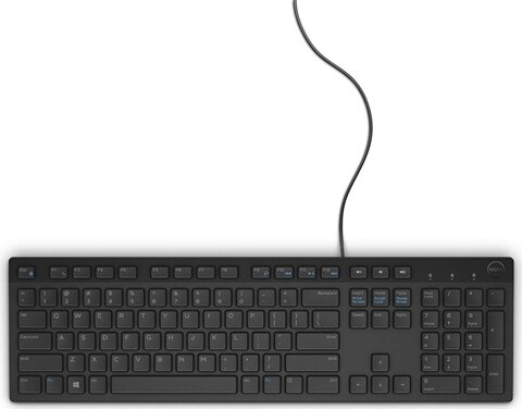 Dell KB216 USB Billentyűzet US - Fekete