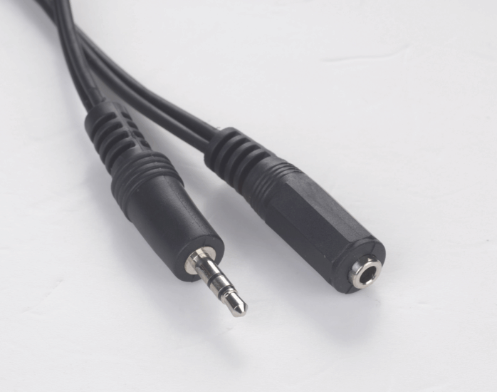 Gembird CCA-423-2M Jack 3.5mm apa - Jack 3.5mm anya kábel 2m - Fekete