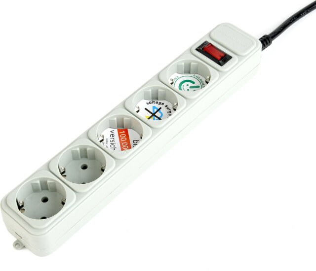 Gembird túlfeszültség védő 220V elosztó 3m Gembird túlfeszültség védő 220V elosztó 3m