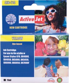 ActiveJet (Epson T0714) Chipes Tintapatron Sárga ActiveJet (Epson T0714) Chipes Tintapatron Sárga