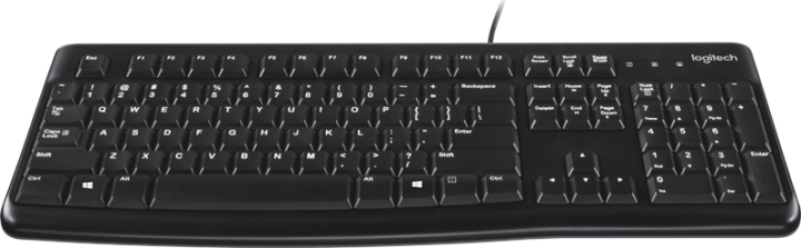 Logitech K120 for Buisness USB Billentyűzet Fekete - Német