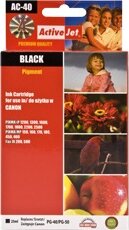 ActiveJet (Canon PG-40) Refill Tintapatron Fekete ActiveJet (Canon PG-40) Refill Tintapatron Fekete