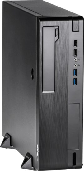 Akyga AK-502-02BK M-ATX Számítógépház - Fekete