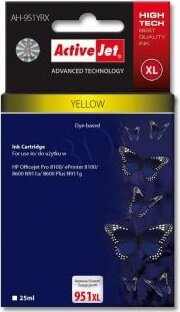ActiveJet (HP 951XL CN048AE) Tintapatron Sárga ActiveJet (HP 951XL CN048AE) Tintapatron Sárga