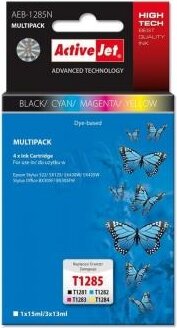 ActiveJet AEB-1285N Toner 4 Színű Epson T1281, T1282, T1283 ActiveJet AEB-1285N Toner 4 Színű Epson T1281, T1282, T1283