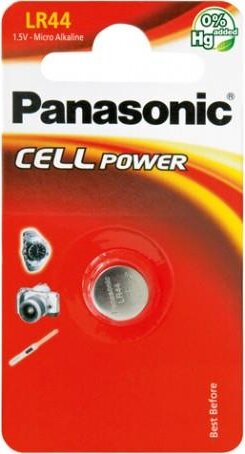 Panasonic BK-LR44-1BP Alkaline LR44 Gombelem (1db/csomag)