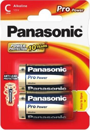 Panasonic Pro Power Gold Alkaline LR14/C Bébi elem (2db/csomag)