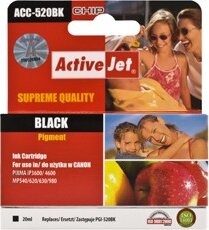 ActiveJet (Canon PGI-520BK) Tintakazetta Fekete