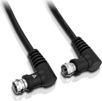 V7 Koaxális antenna kábel 3.0m - Fekete