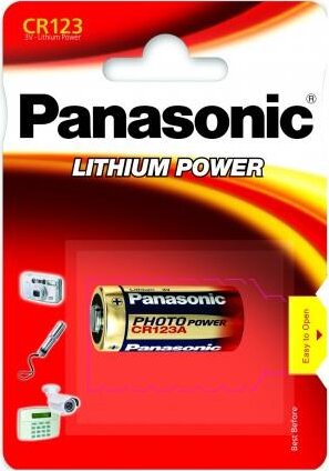 Panasonic BK-CR123A-1B Lítium CR123A elem