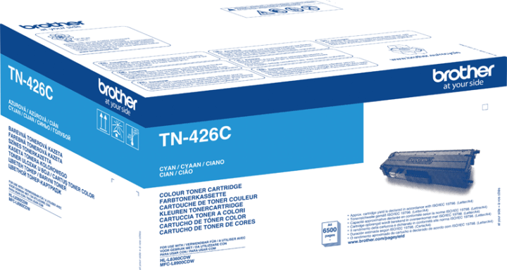 Brother TN-426C Toner cián 6500/oldal Brother TN-426C Toner cián 6500/oldal