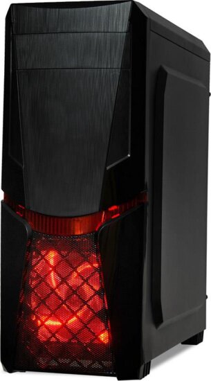 I-BOX ORCUS X14 GAMING Window Számítógépház - Fekete