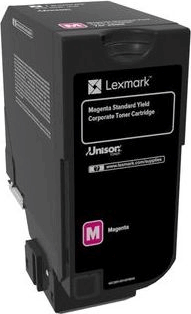 Lexmark 74C2SME Eredeti Toner Magenta