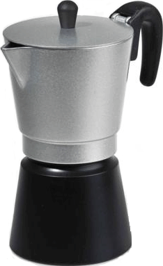Kalifa Hagyományos Kávéfőző - Ezüst-Fekete Kalifa Hagyományos Kávéfőző - Ezüst-Fekete