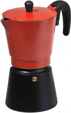 Kalifa Hagyományos Kávéfőző - Vörös - Fekete Kalifa Hagyományos Kávéfőző - Vörös - Fekete