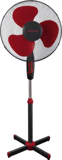 Esperanza Hurricane Álló ventilátor - Fekete/Piros