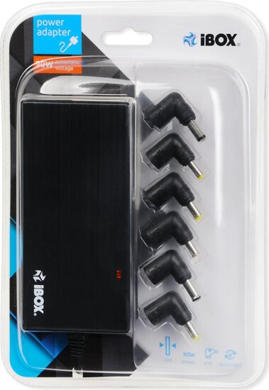 iBox IUZ90WA 90W Univerzális notebook adapter iBox IUZ90WA 90W Univerzális notebook adapter