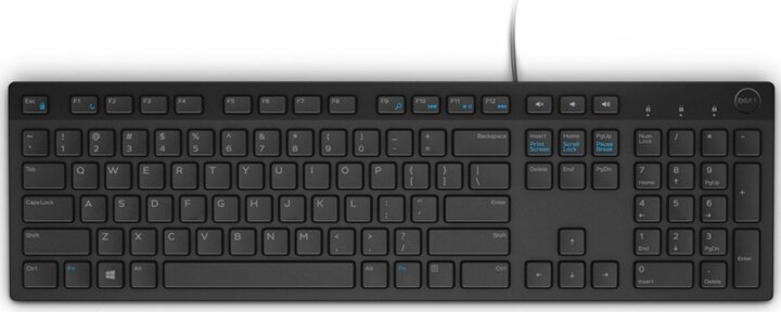 Dell KB216 USB Billentyűzet HU - Fekete