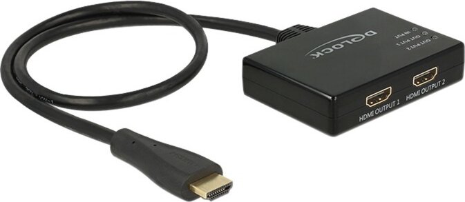 Delock 87700 4K HDMI - 2x HDMI elosztó Splitter