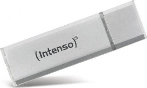 Intenso 32GB Aluminium USB 2.0 Pendrive - Ezüst